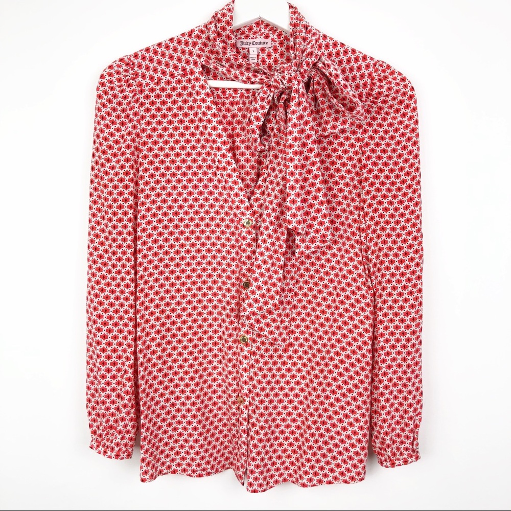 Vintage Juicy Couture Scarbrough Amelia Blouse